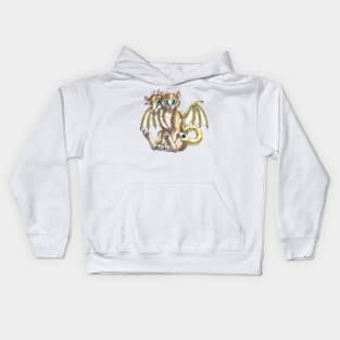 Chimera Cubs: Cream Tabby Kids Hoodie